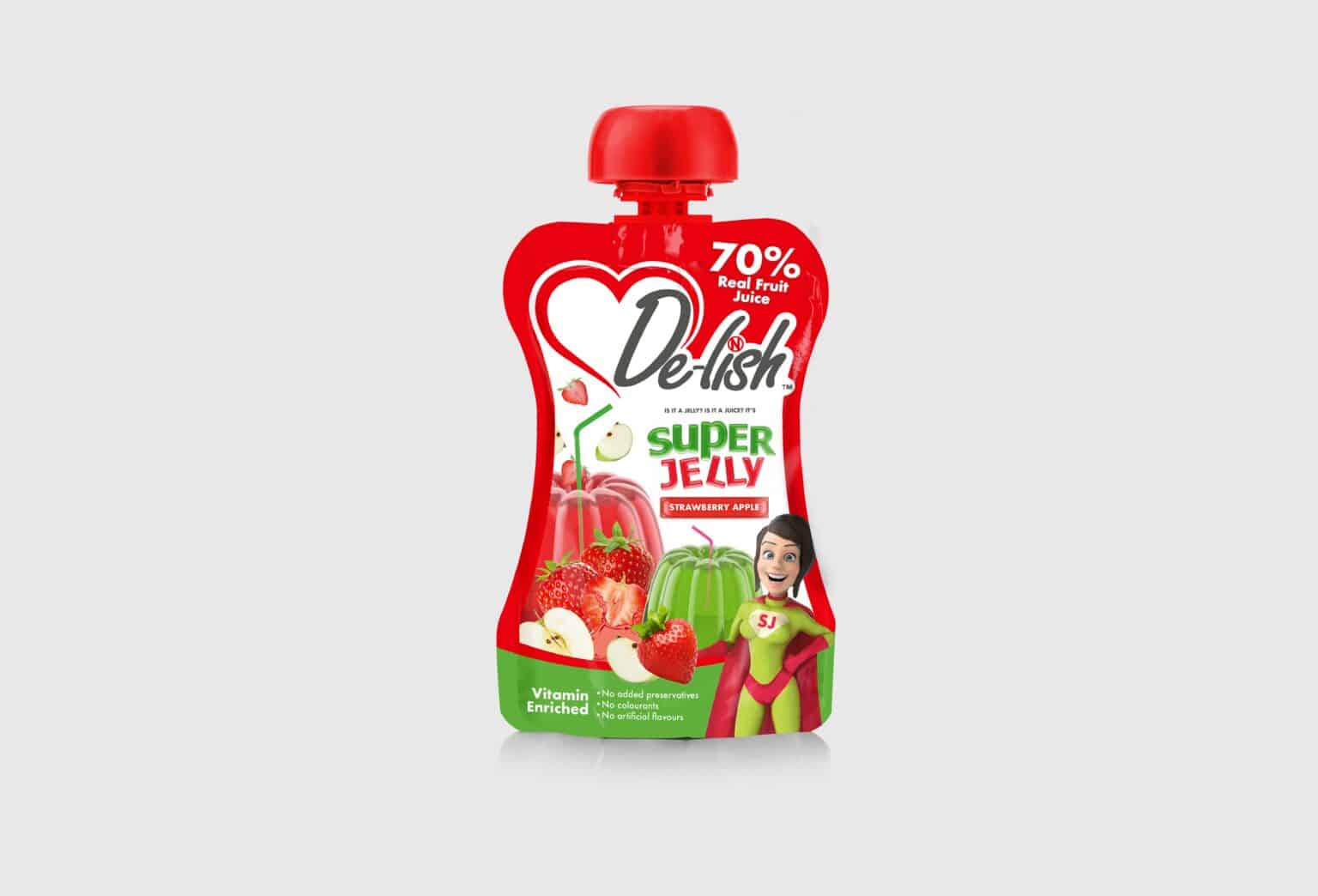 Plural Design - Packaging design - Delish Super Jelly