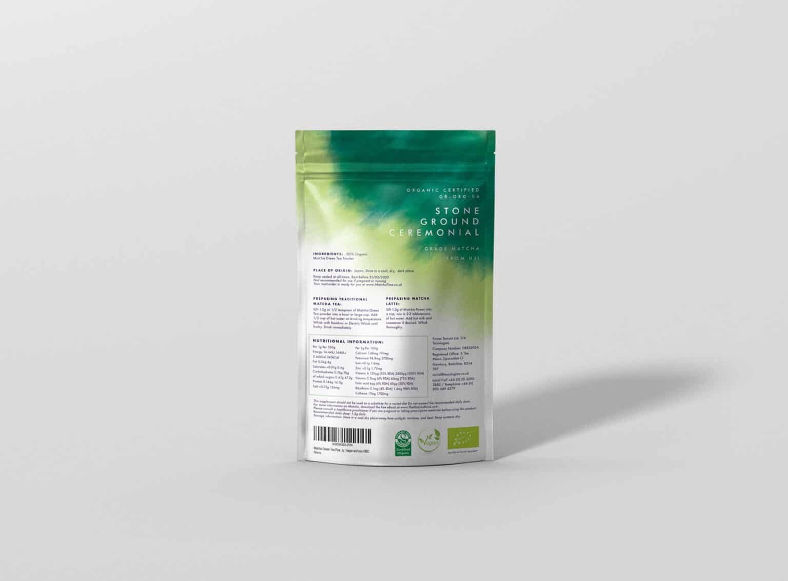 Plural Design - Packaging design - Teaologists Matcha 1